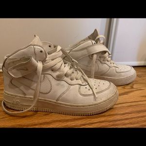 Nike White Air Force Hightops